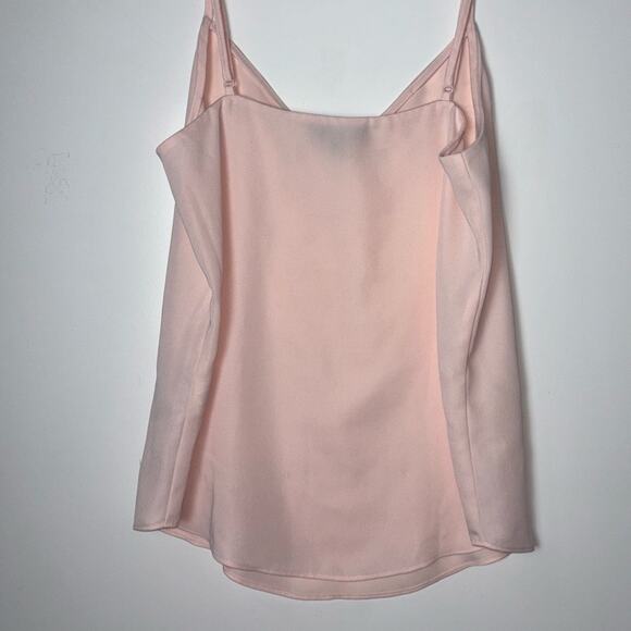 J. Crew V-neck camisole spaghetti strap tank Women's size XXS | 00 in pale pink - Picture 13 of 16